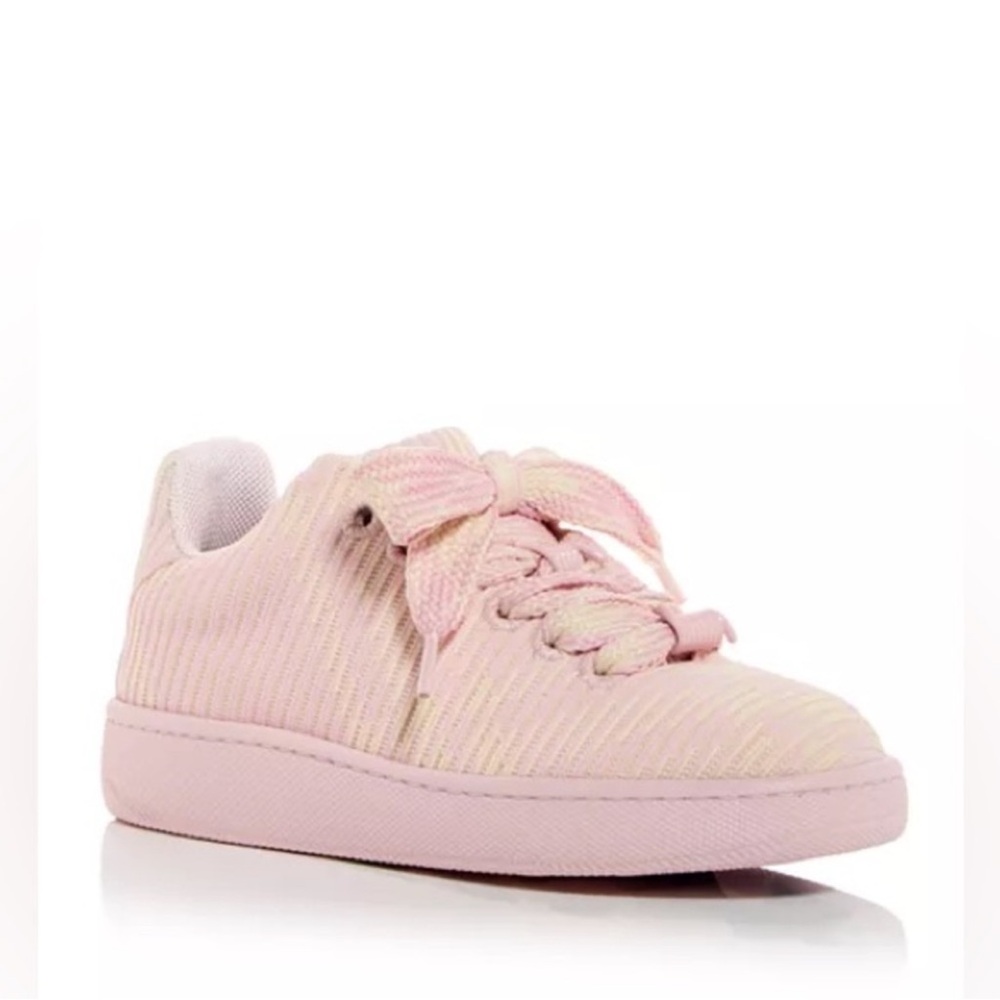 Burberry
Women's Box Rib Knit Check Low Top Sneakers